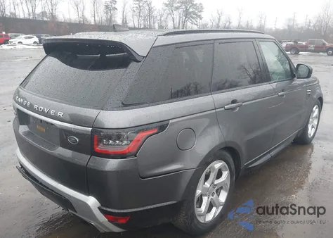 2018 Land Rover Range Rover Sport Hse из США, поврежденный, VIN SALWR2RV1JA196299